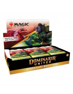 Juego de cartas caja de sobres wizards of the coast magic the gathering dominaria united (18) inglés