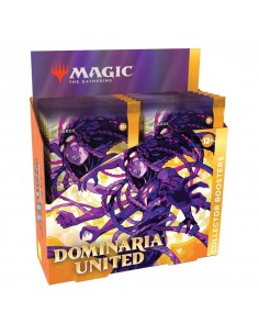 Juego de cartas wizards of the coast magic the gathering dominaria united caja de sobres de coleccionista (12) inglés