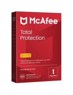 Antivirus mcafee total protection 1 dispositivo