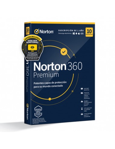 Antivirus norton 360 premium 75gb español 1 usuario 10 dispositivos 1 año esd generic rsp drmkey gum