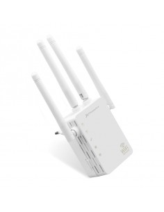 Repetidor - extensor wifi phoenix dual band 2.4 -  5.0 ghz 1200mbps - 4 x antenas - 1 x lan - 1 x wan - blanco
