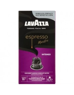 Cápsula Lavazza Espresso Maestro Intenso para cafeteras Nespresso/ Caja de 10