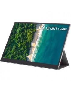 Monitor Portátil LG Gram +view 16MQ70 16'/ WQXGA/ Plata