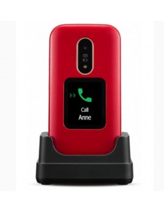 Telefono movil doro 6880 red - white -  2.8pulgadas -  2mpx -  4g - rojo y blanco