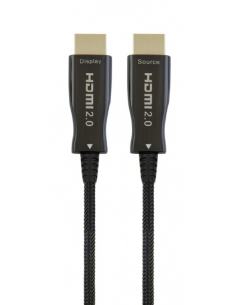 Cablexpert CCBP-HDMI-AOC-50M, 50 m, HDMI tipo A (Estándar), HDMI tipo A (Estándar), Negro