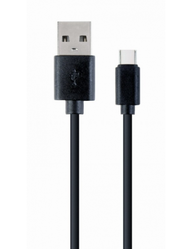 Cablexpert CC-USB2-AMCM-1M, 1 m, USB A, USB C, USB 2.0, 480 Mbit/s, Negro