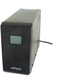 Gembird EG-UPS-033, Línea interactiva, 1,2 kVA, 720 W, 50/60 Hz, 1,2 A, 10 ms