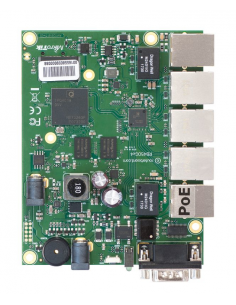 Mikrotik RB450Gx4, Gigabit Ethernet, Verde