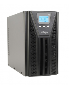Gembird EG-UPSO-3000, Doble conversión (en línea), 3 kVA, 2700 W, Onda sinusoidal pura, 220 V, 50/60 Hz