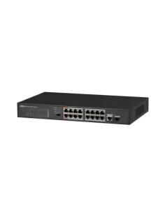 DAHUA - DH-PFS3117-16ET-135 - 17-PORT UNMANAGED SWITCH WITH 16-PORT POE