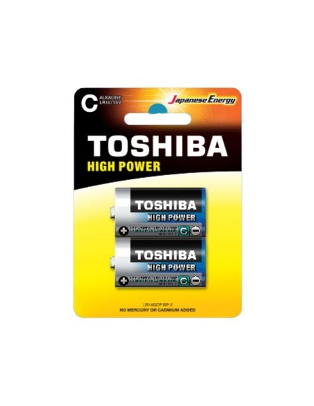 Toshiba LR14GCP BP-2 pila doméstica Batería de un solo uso C Alcalino