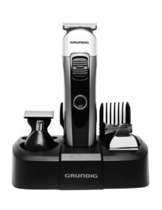 Grundig GMS3240 cortadora de pelo y maquinilla Negro, Plata