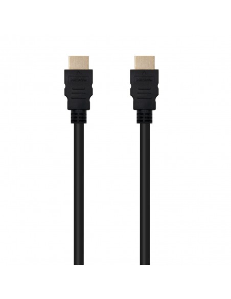 Nanocable Cable HDMI V2.0 4K@60Hz 18Gbps A M-A M, 7.0 m, Negro