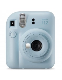 Camara fujifilm mini instax 12 flash -  autoexposicion -  azul pastel