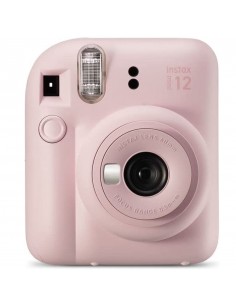 Camara fujifilm mini instax 12 flash -  autoexposicion -  rosa pastel
