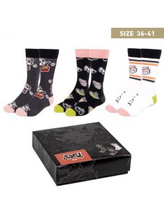 Pack calcetines 3 piezas otaku talla 36 -  41