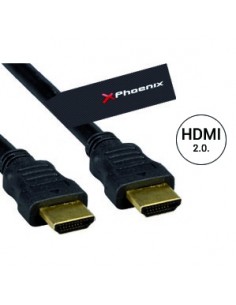 Cable hdmi a - a  awg 24 clase 2.0  de 3 m