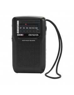 Radio portatil nostalgic aiwa rs - 33 negro