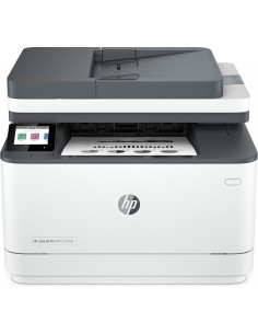 HP LaserJet Impresora multifunción Pro 3102fdn, Blanco y negro, Impresora para Pequeñas y medianas empresas, Imprima, copie,