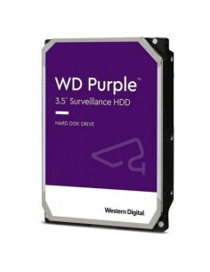 Disco Duro Western Digital WD Purple Surveillance 4TB/ 3.5'/ SATA III/ 256MB