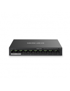 SWITCH MERCUSYS MS110P 10 PUERTOS 10/100MBPS Y 8 PUERTOS POE+