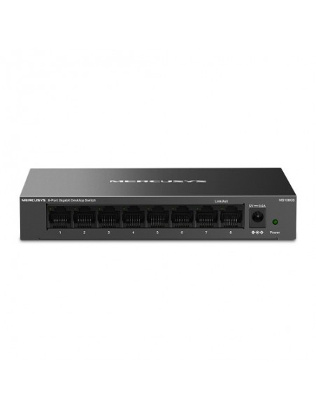 Mercusys MS108GS switch No administrado Gigabit Ethernet (10/100/1000) Negro