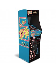 Maquina arcade arcade1up ms. pac - man vs galaga class of 81 deluxe