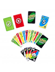 Games UNO Flex Juego De Cartas Perder las cartas